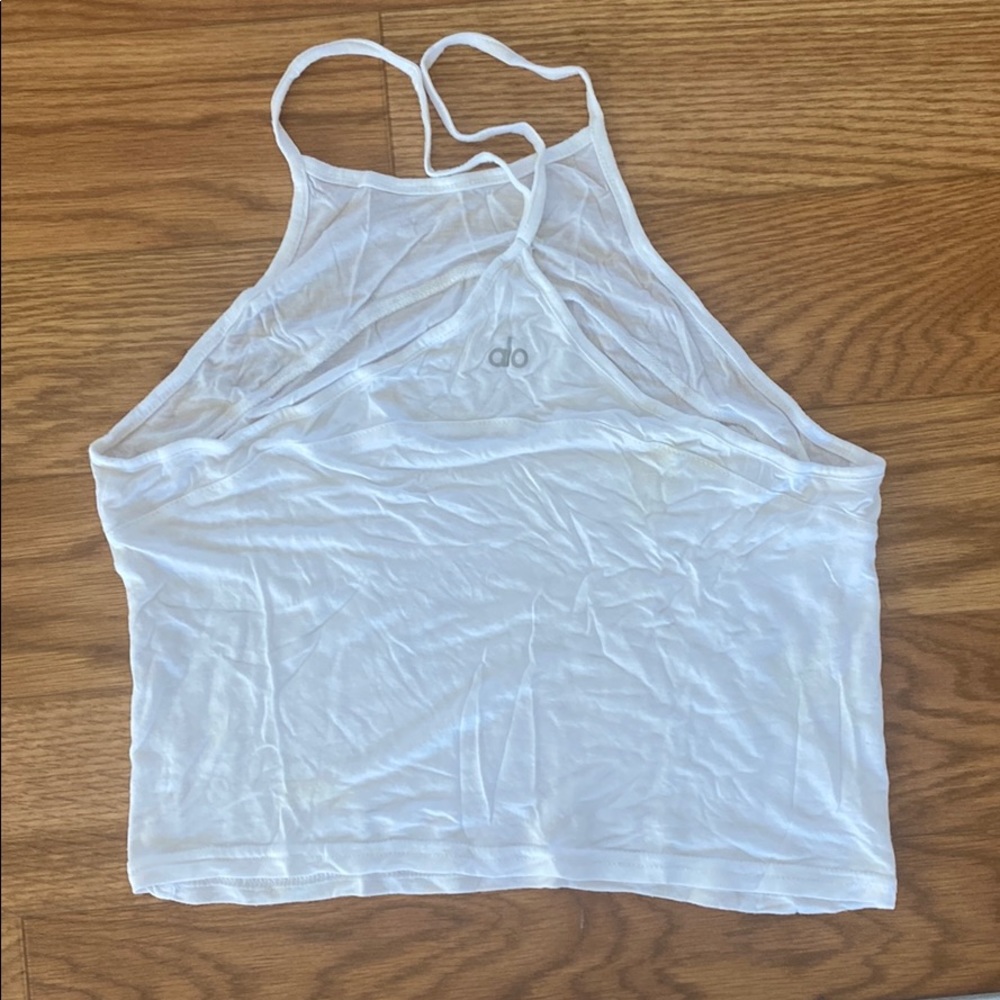 Also white tank